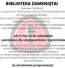 Biblioteka zamknięta!