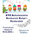 XVII BOLESŁAWSKI KONKURS KOLĘD...