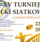 XV TURNIEJ SIATKÓWKI