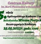 Bolesławska Wiosna Poetycka 2023