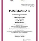 Podziękowanie