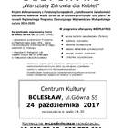 Warsztaty Zdrowia dla Kobiet