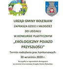 Konkurs plastyczny „EKOLOGICZNY POJAZD...