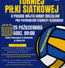 Turniej Piłki Siatkowej o...