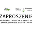 Spotkania subregionalne z Sołtysami...