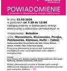 Przerwa w dostawie energii...