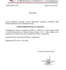Oskar Drzewiecki będzie reprezentował...