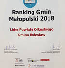 Ranking Gmin Małopolski 2018