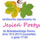 Jesień Poetycka – zaproszenie