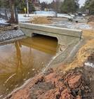 Uruchomienie przepustów w Hutkach