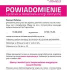 Przerwa w dostawie energii...