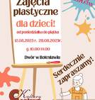 Zajęcia plastyczne w wakacje