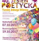 Jubileuszowa 40. Jesień Poetycka