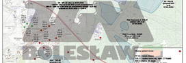 Otwory geotechniczne w centrum...