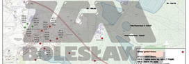 Otwory geotechniczne w centrum...