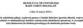 REZOLUCJA NR 3/XXVIII/2026 RADY...