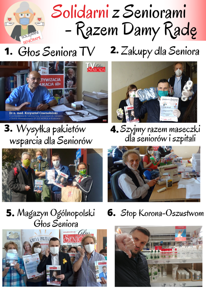 Solidarni z Seniorami - działania