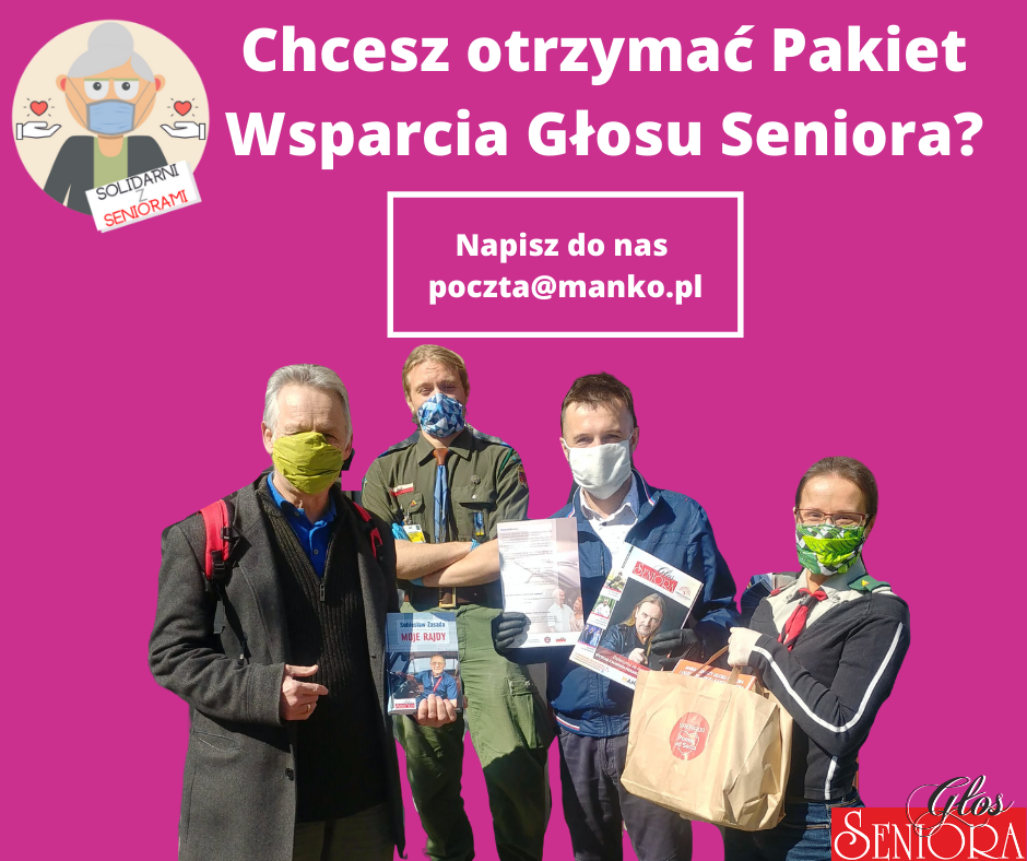 Chcesz otrzymać Pakiet Wsparcia dla Seniora?